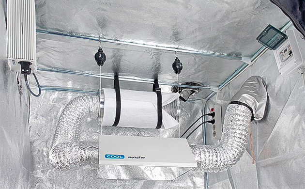 Угольный фильтр в гроубоксе