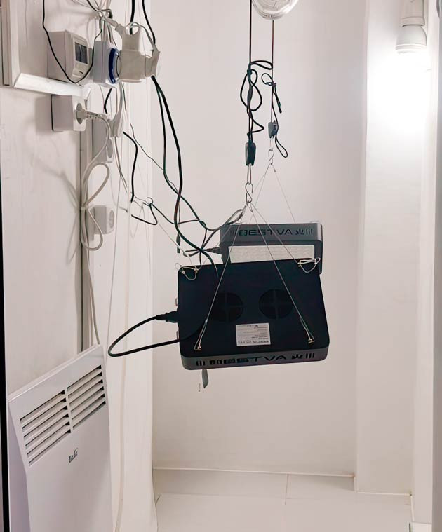 Освещение в гроуруме