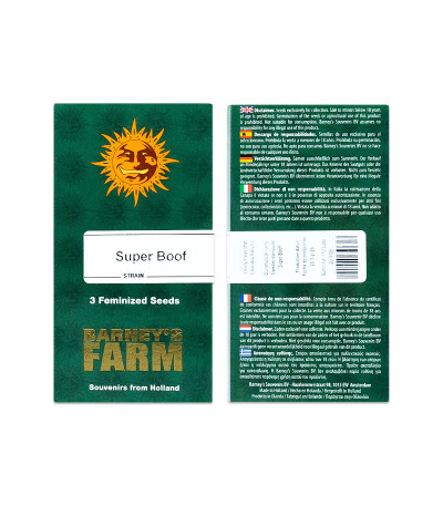 Сорт Super Boof fem от Barney's Farm