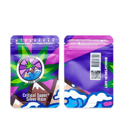 Сорт Critical Super Silver Haze fem (Delicious Seeds)