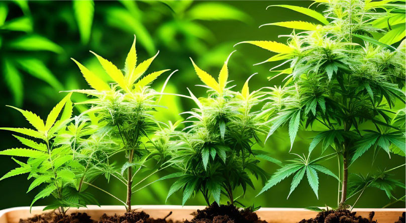 Стадии роста мариуаны